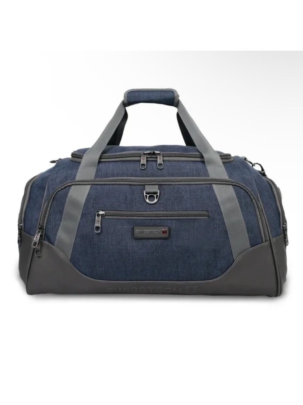 SWISS-TECH EXCURSION BLUE 24" TRAVEL 1 DUFFLE 10.5” x 24” x 12” - Picture 2 of 8